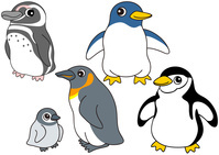 ペンギン オウサマペンギン マゼランペンギン ケープペンギン ヒゲペンギン アデリーペンギン
