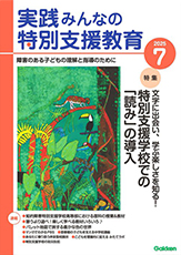 学研 実践みんなの特別支援教育